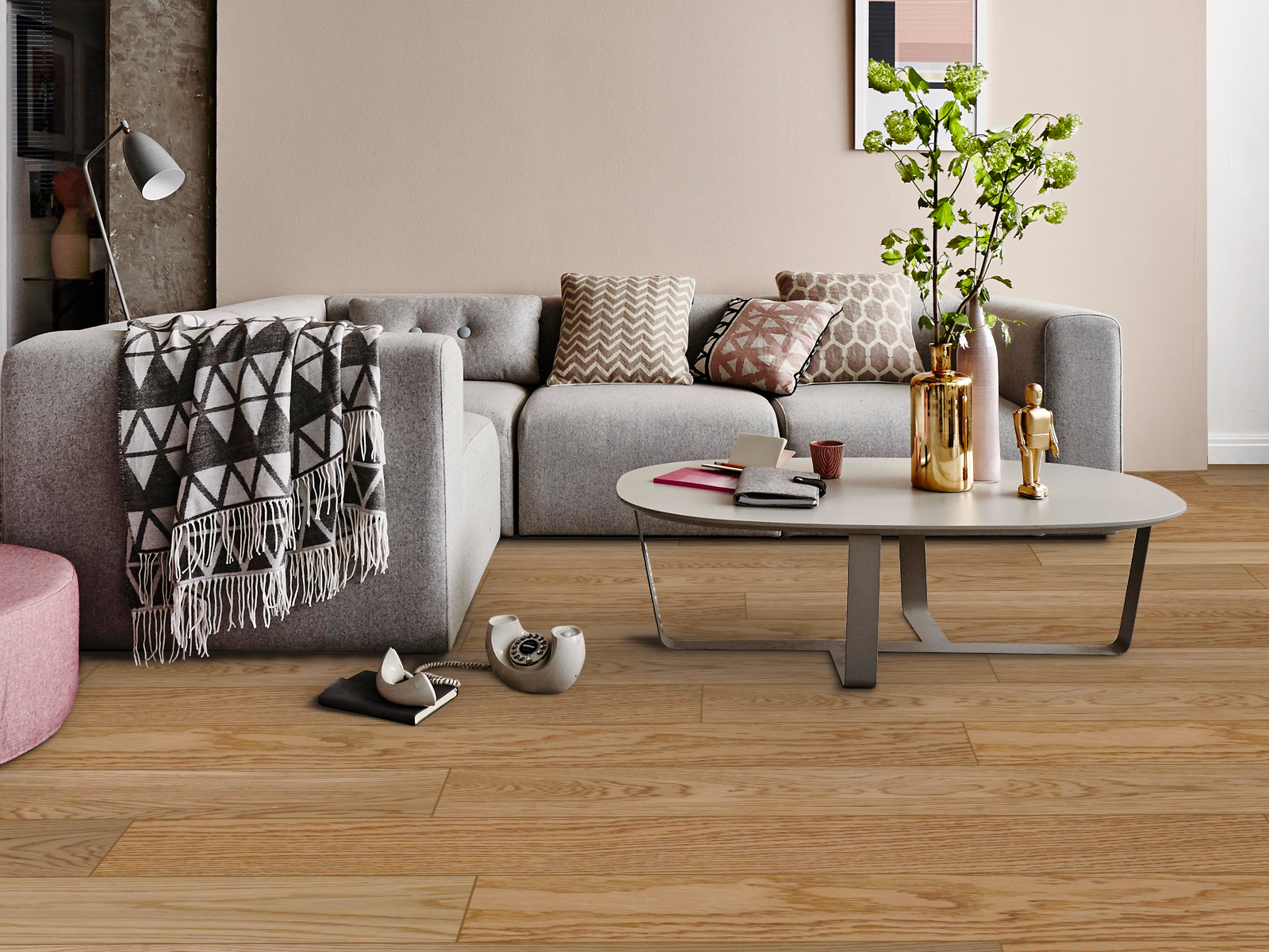 Diamond Oak Lacquered Engineered Wood Flooring – 189mm x 14mm