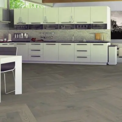 Herringbone Oak Grey