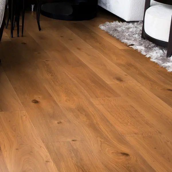 Brushed and UV Oiled Multi-Ply Engineered Oak Flooring 190mm x 18mm