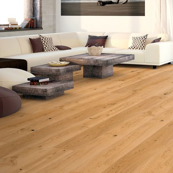 Oak Lacquered Engineered Wood Flooring 190mm x 18mm