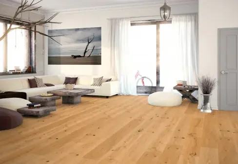 Brushed and UV Oiled Multi-Ply Engineered Oak Flooring