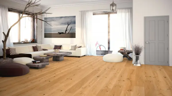 Brushed and UV Oiled Multi-Ply Engineered Oak Flooring