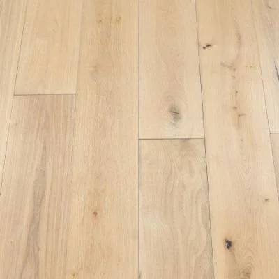 Satin Plank Flooring: Jordan's Woodflooring satin finish plank flooring, emphasizing its glossy surface and refined appearance.