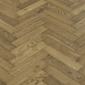Small Herring Sepia: A sepia-toned small herringbone pattern flooring from Jordan Wood Floors, providing a warm and vintage-inspired look.