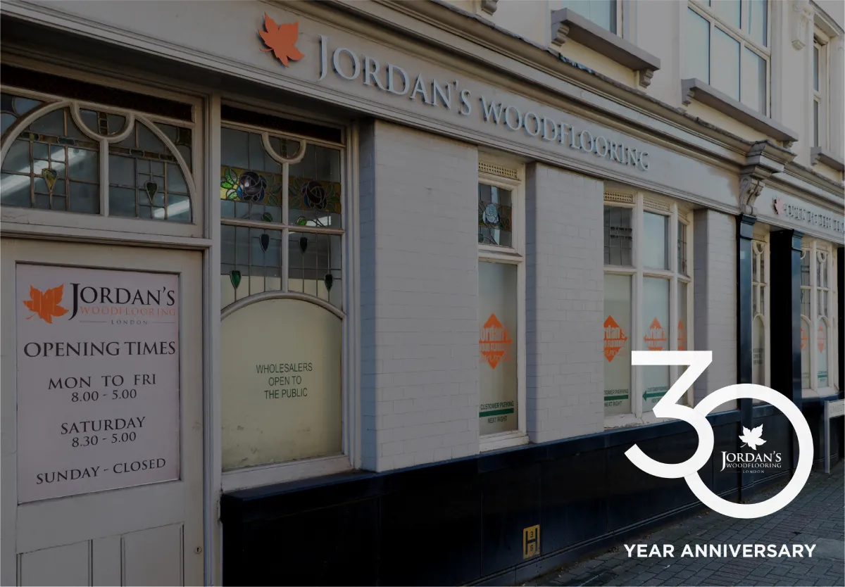 Jordan Wood Flooring 30 years Anniversary