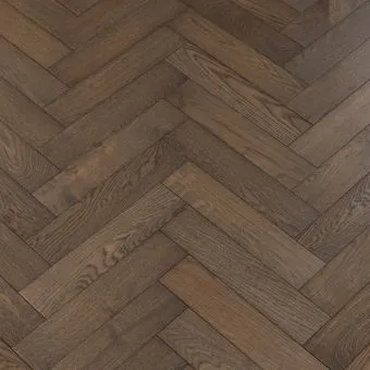 Nordic Herringbone Flooring: A photograph displaying Nordic-inspired herringbone patterned flooring, featuring light wood tones and clean lines, evoking a sense of simplicity and Scandinavian charm.