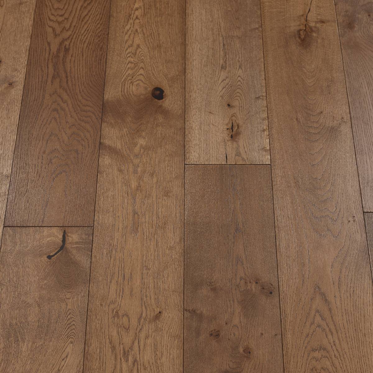 Classic Coffee Wood Flooring - image presenting a rich coffee-coloured wood flooring with deep brown tones, creating a warm and inviting atmosphere.