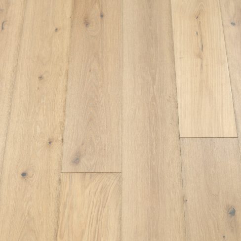Classic Linen Wood Flooring - image featuring a linen-coloured wood flooring with a smooth surface, creating a timeless and sophisticated ambiance.