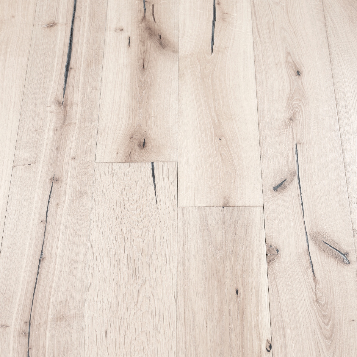 Distressed Snow WoodFlooring - image featuring distressed snow-white wood flooring with a weathered finish, creating a shabby-chic and vintage-inspired look.