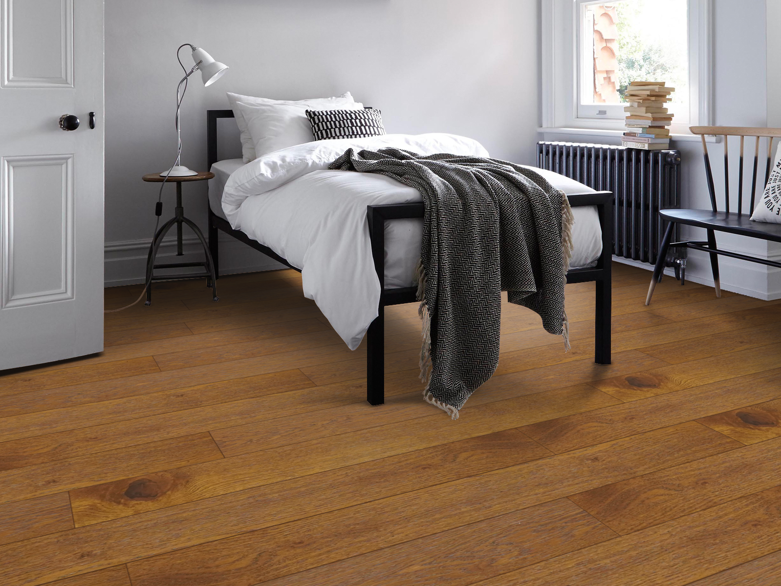 Diamond Ginger Oak Brush & UV Oiled Engineered Wood Flooring