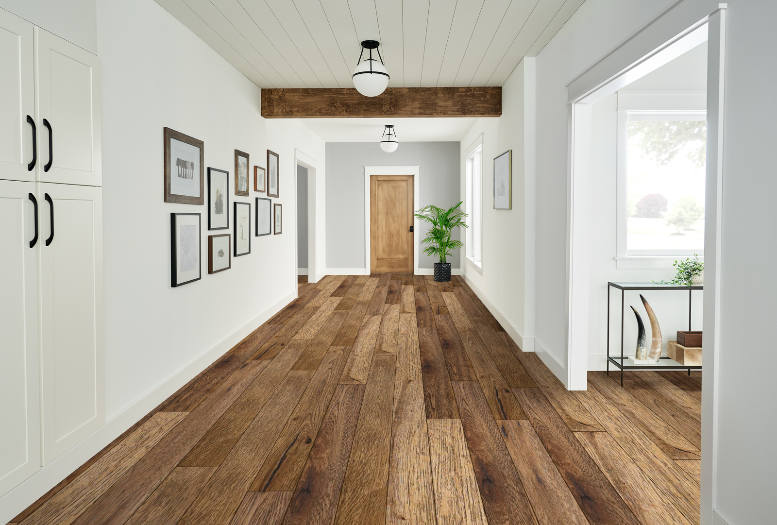 Forest Thetford Oak Brush & Hard Waxed Oiled Distressed Engineered Wood Flooring – 190mm x 14mm