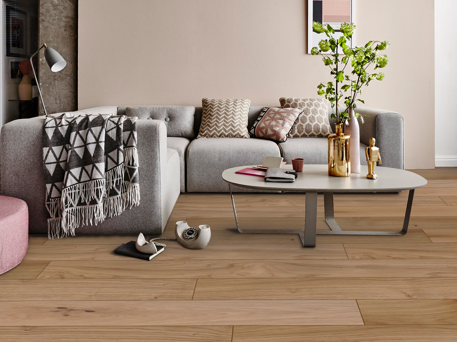 Grand Oak Brush & UV Oiled Engineered Wood Flooring – 220mm x 20mm