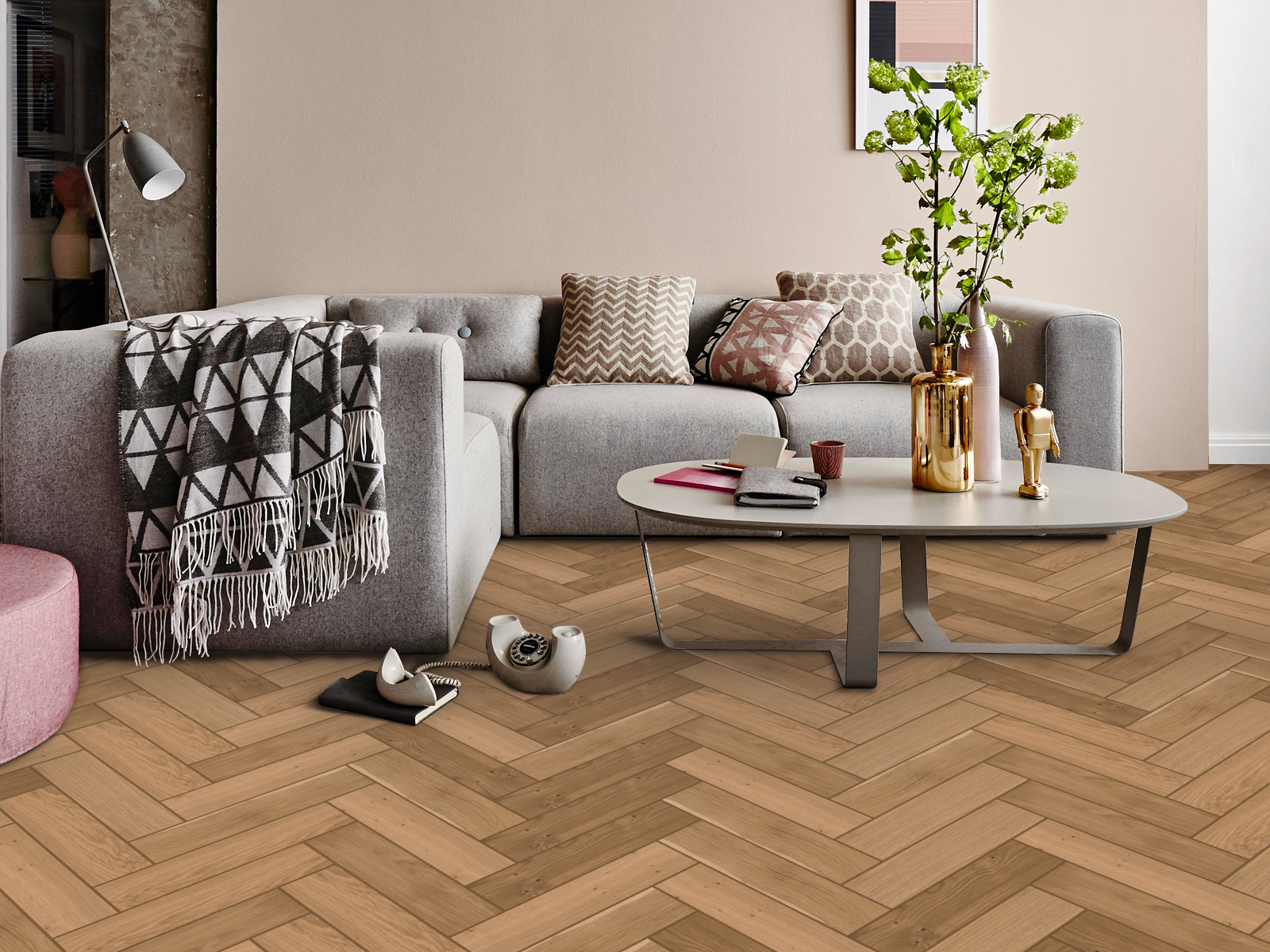 Jordan Wood Flooring - Bespoke Woodflooring Herringbone