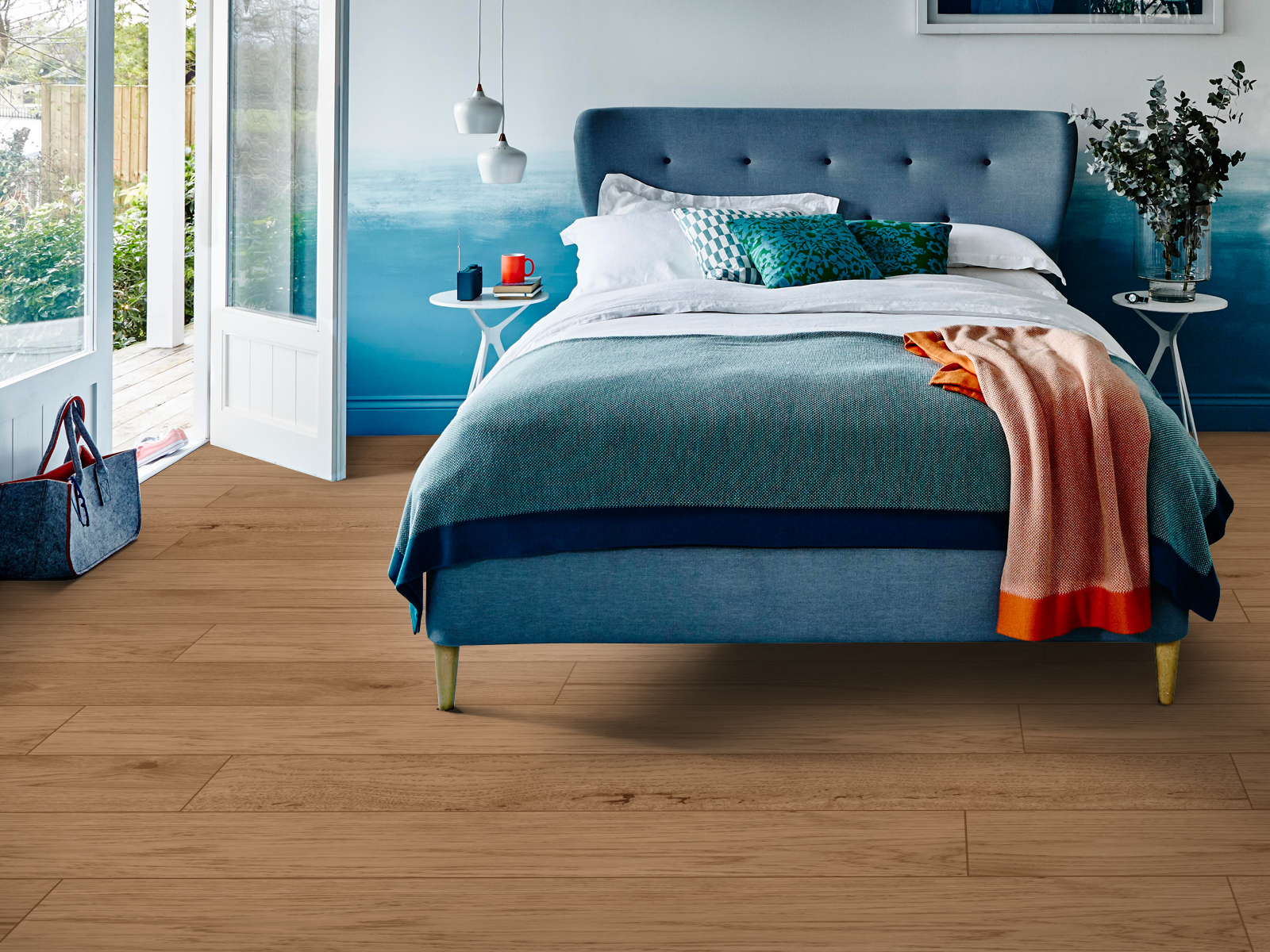 Majesty Oak Smoked Brush & Lacquered Click Engineered Wood Flooring