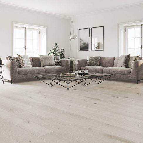 Majesty Oak Pearl Brush & Lacquered Click Engineered Wood Flooring