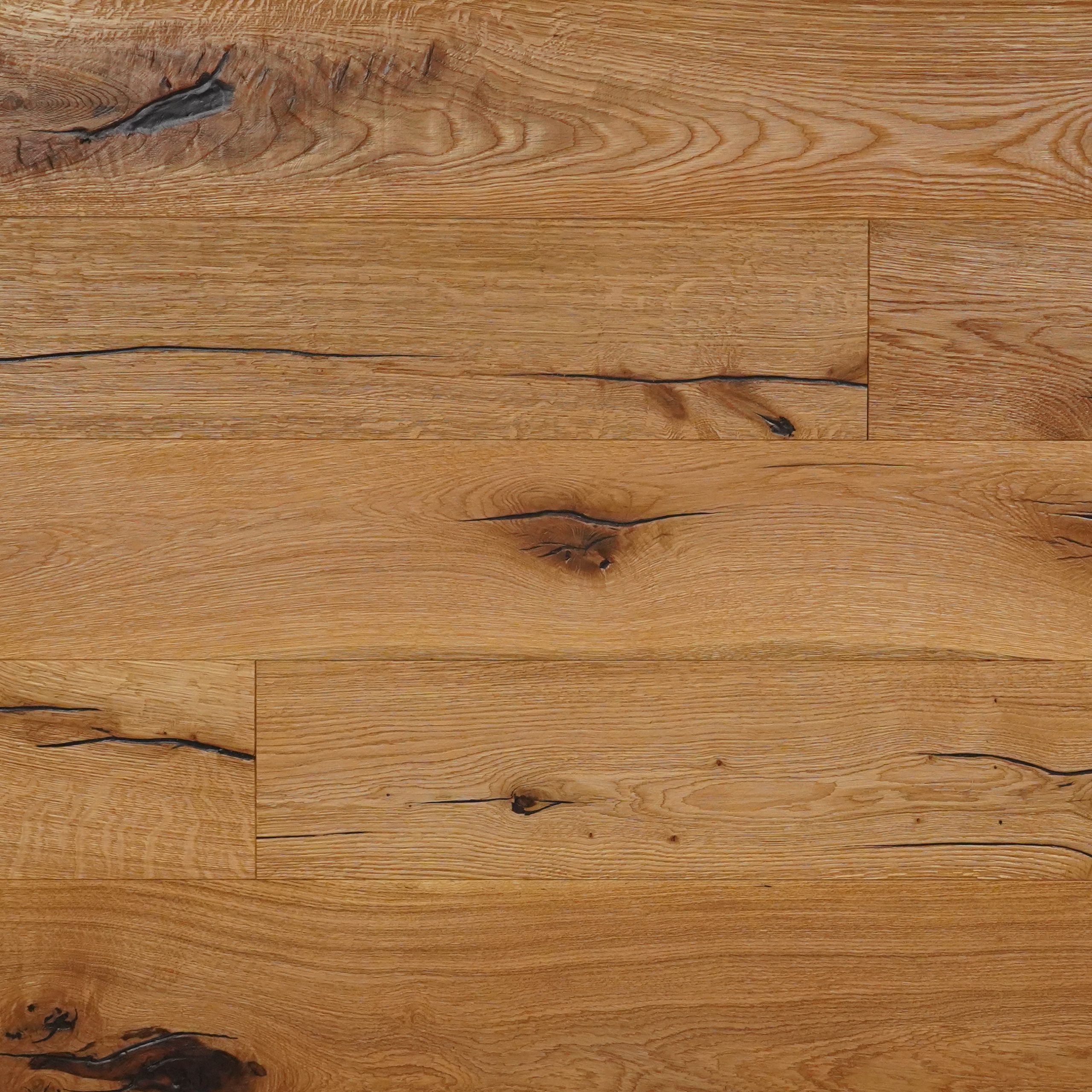 Forest Sherwood Oak Brush & Hard Waxed Oiled Distressed Engineered Wood Flooring – 190mm x 14mm