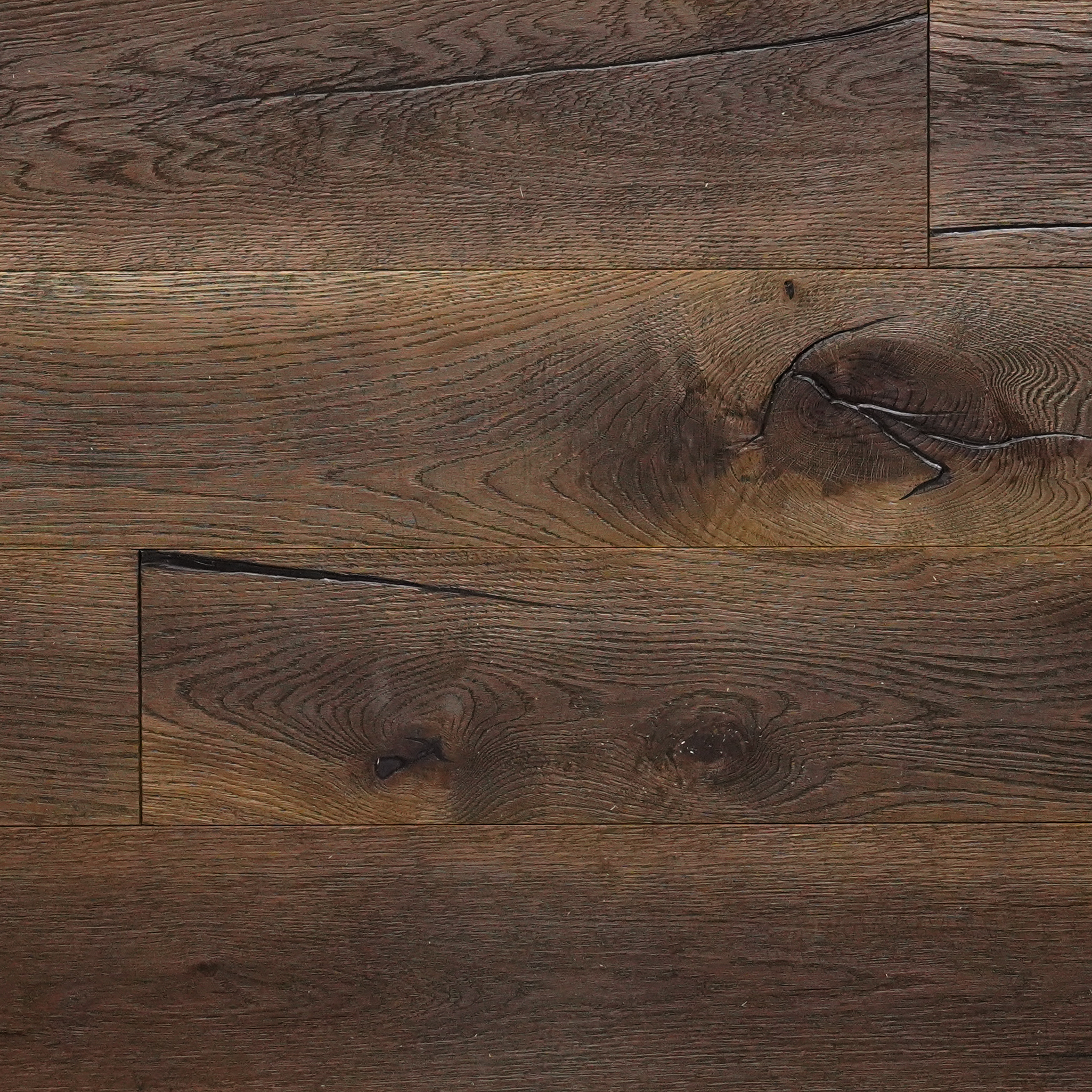 Forest Epping Oak Brush & Hard Waxed Oiled Distressed Engineered Wood Flooring – 190mm x 14mm