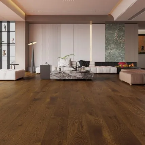 Scandinavian Tromso Brush & Lacquered Click Engineered Wood Flooring