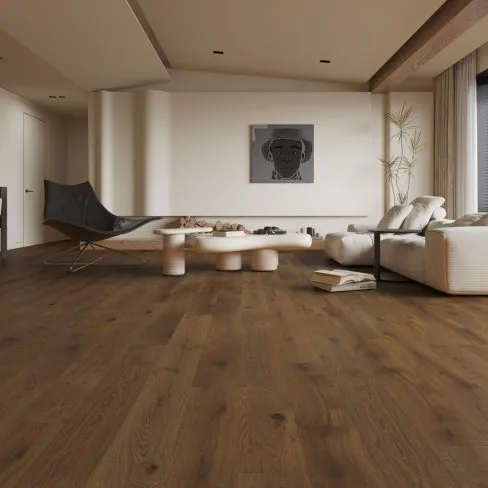 Scandinavian Lund Brush & Lacquered Click Engineered Wood Flooring