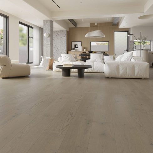 Scandinavian Malmo Brush & Lacquered Click Engineered Wood Flooring