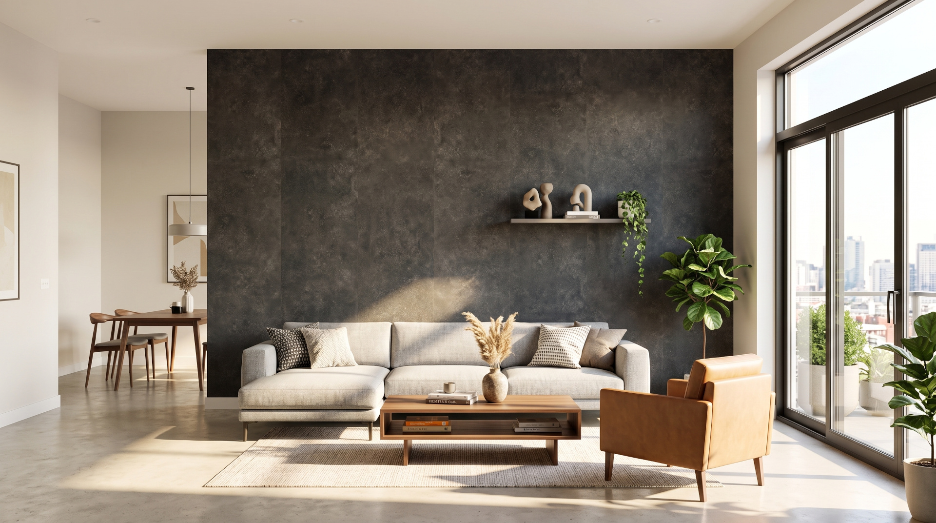 Grey Wall Panels