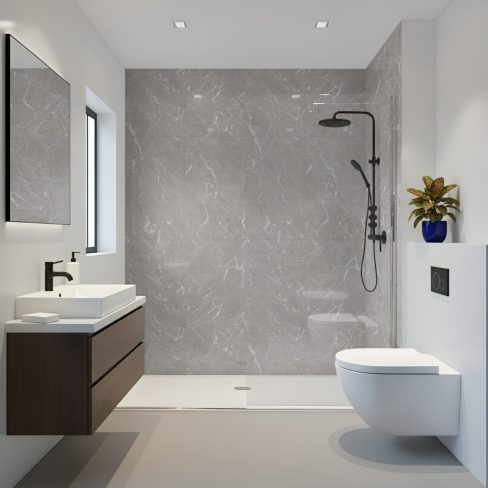 Grey Carrara Multi Tile