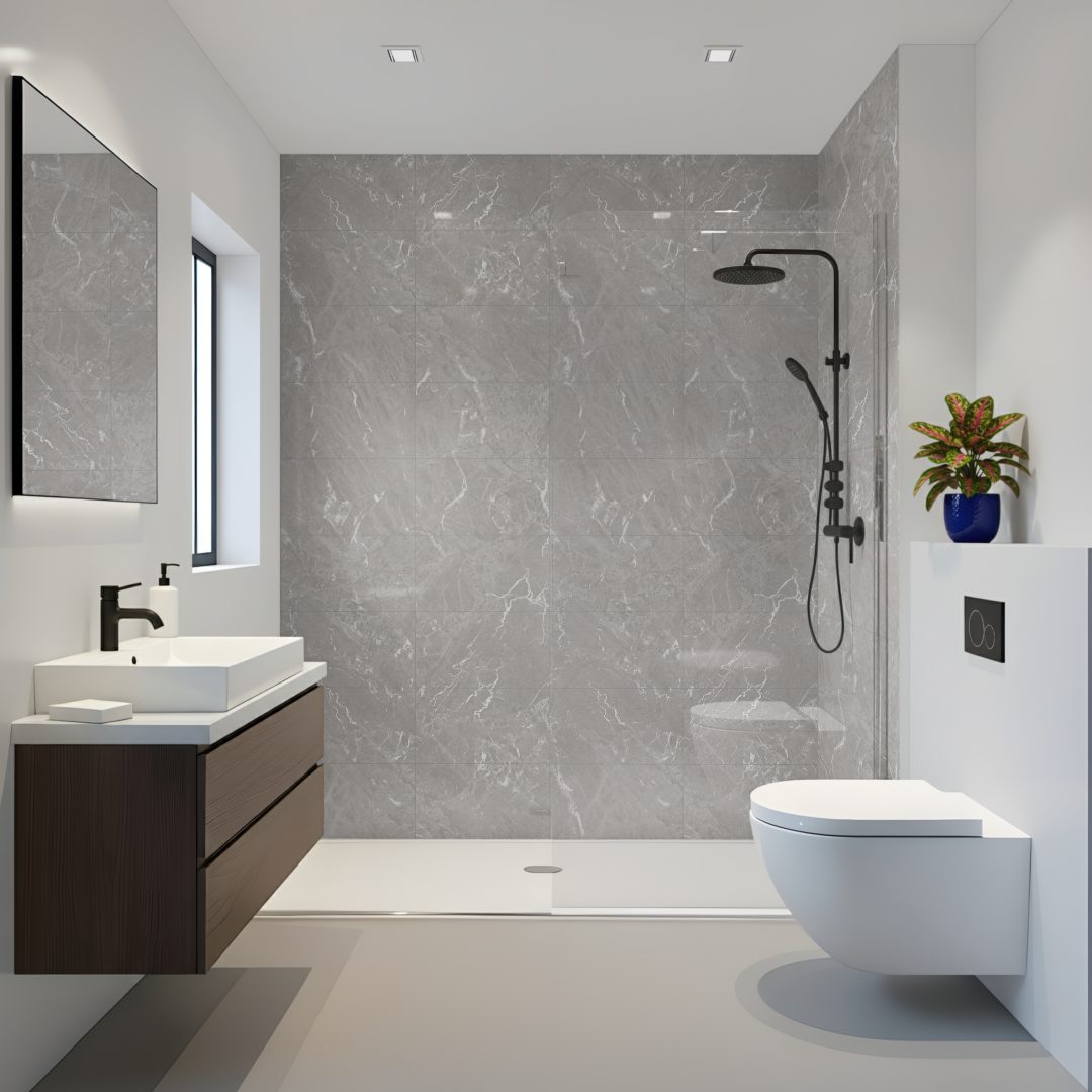 Grey Carrara Multi Tile