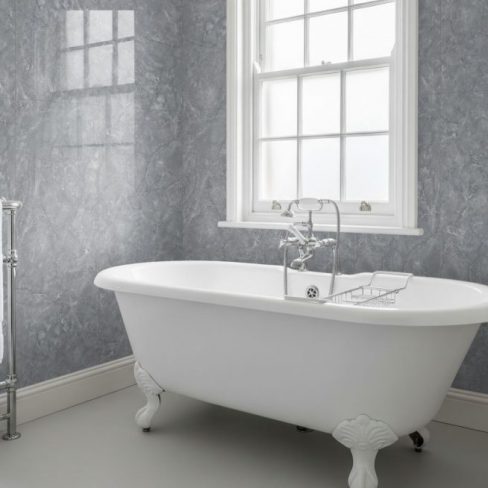 Grey Statuario Double Tile