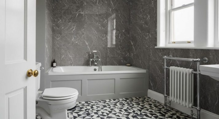Marquina Black Multi Tile